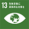SDGs13　気候変動に具体的な対策を