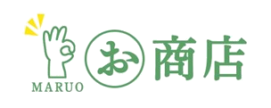 ロゴ：まるお商店